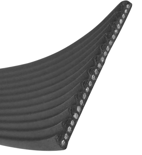 <div>Grey Flat Belt,60mm Width,</div> <div>24-Core with single-sided PV groove</div> 