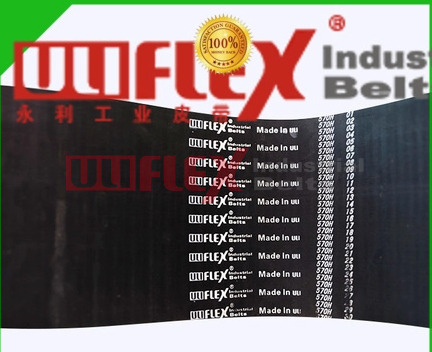 Uliflex hot sale timing belt factory for safely moving