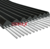 Latest Elevator Traction Grey Flat Steel Belt 40mm Width 16-Core with Single-sided PV Groove 
