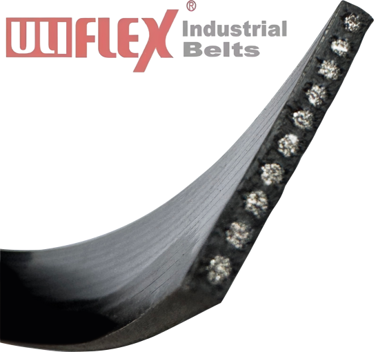 Uliflex 3010 black flat elevator belt