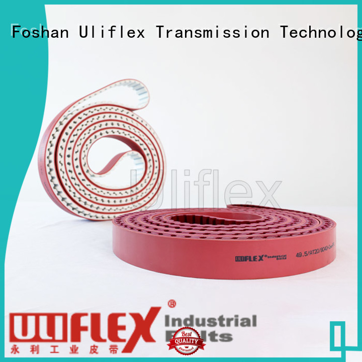 Uliflex hot sale polyurethane belt factory for safely moving