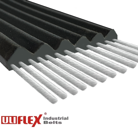 Elevator-Traction-Grey-Belt-with-single-sided-PV-groove_Structure_11