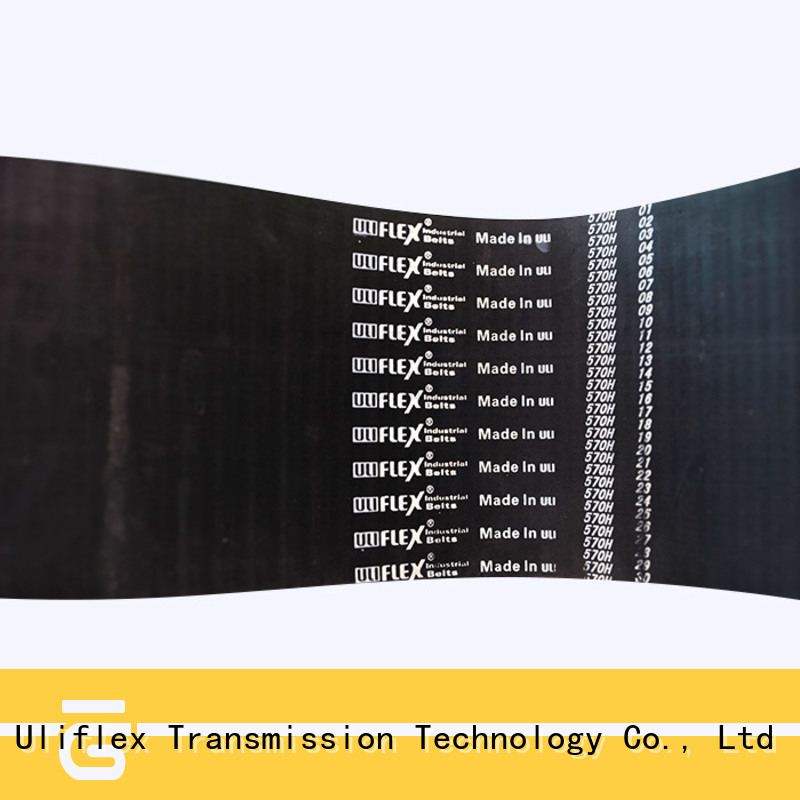 Uliflex rubber belt producer for engine running