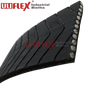 Elevator Black Flat Steel Belt 30mm Width 12 Core with Single Sided V Groove