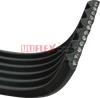 High Quality Pu Elevator Traction Grey Belt 30mm Width 12-Core with Single-sided PV Groove