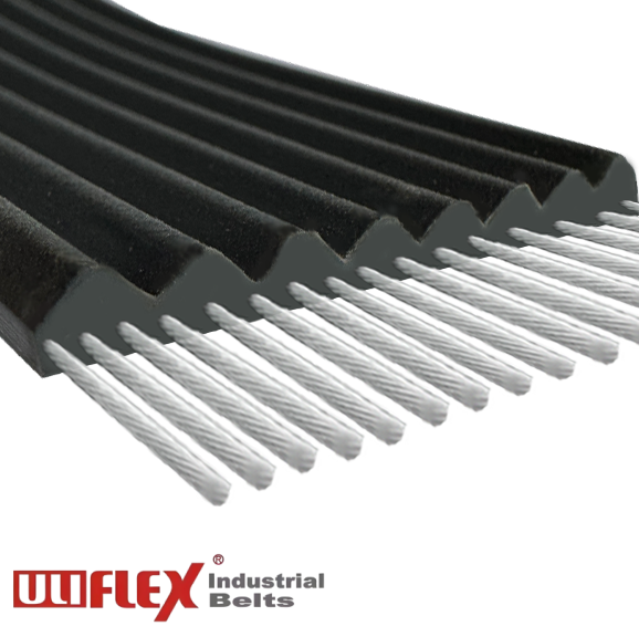 Elevator-Traction-Grey-Flat-Steel-Belt-40mm-Width-16-Core-with-single-sided-PV-groove-structure_11
