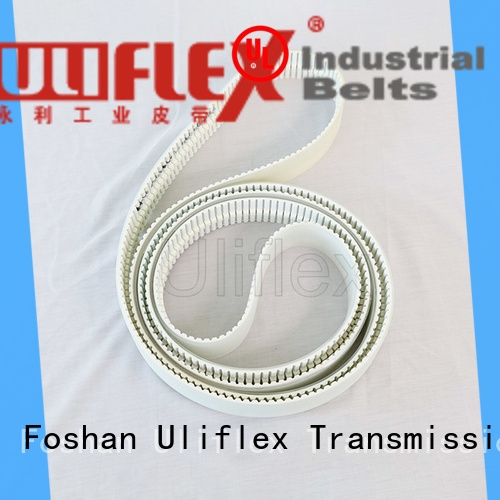 custom rubber belt factory for safely moving